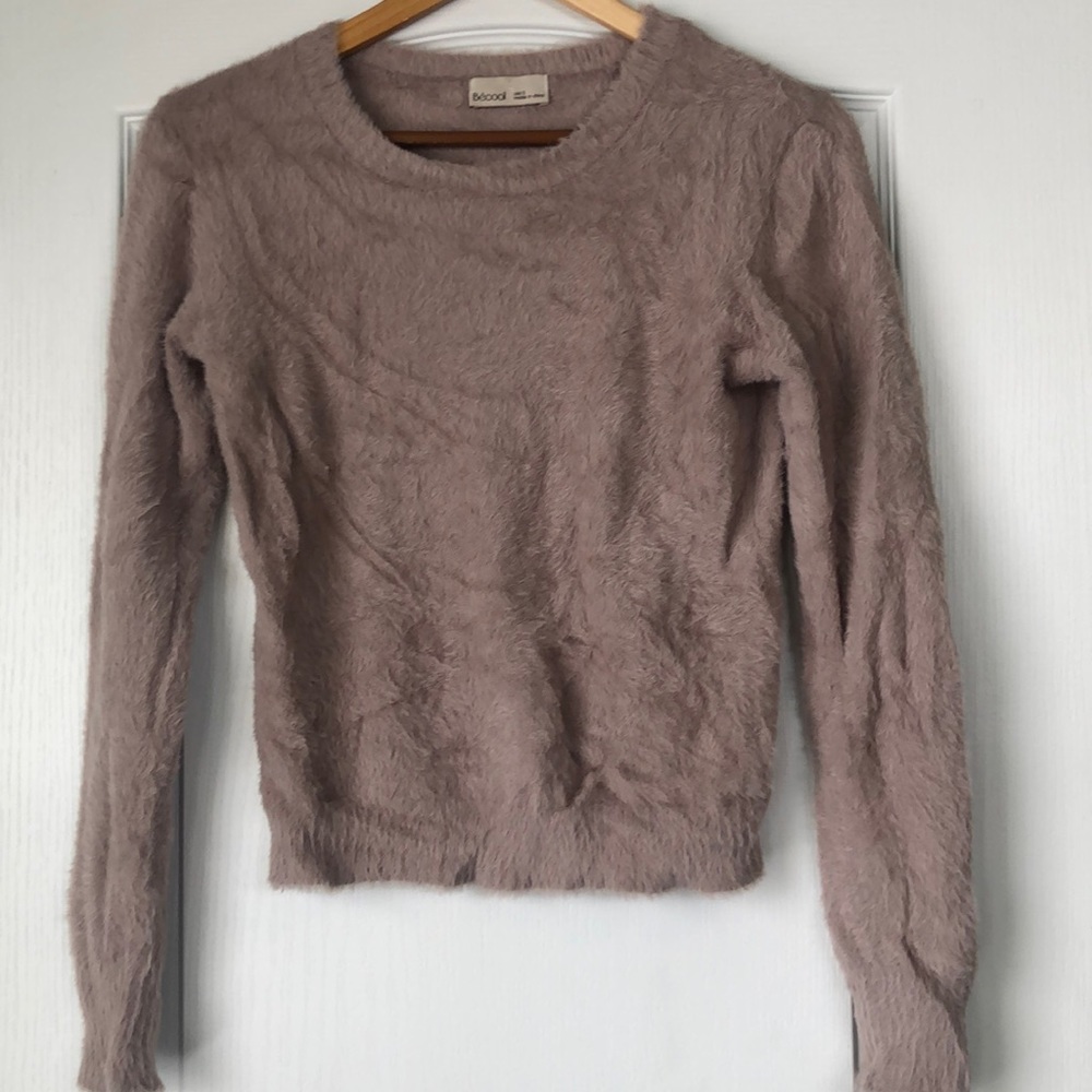 Becool tan sweater